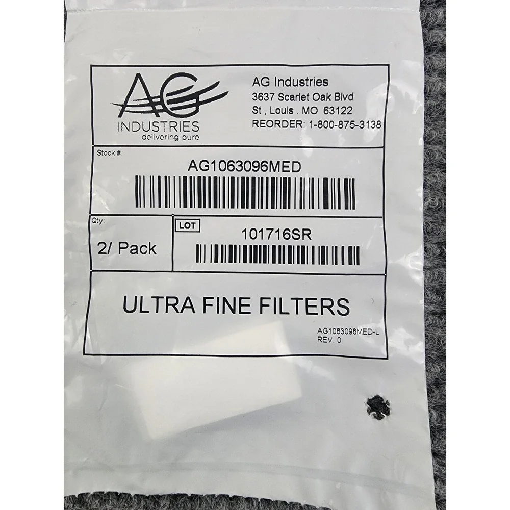 AG1063096MED Ultra Fine Filters Lot of 9 2 packs